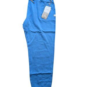 Vuori Performance Joggers, Baltic Heather Blue Pants, Women's Size Large L, NEW